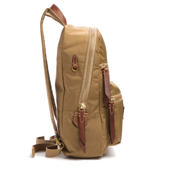Frye Tan Ivy Nylon Water-Resistant Backpack - Picture 3 of 8